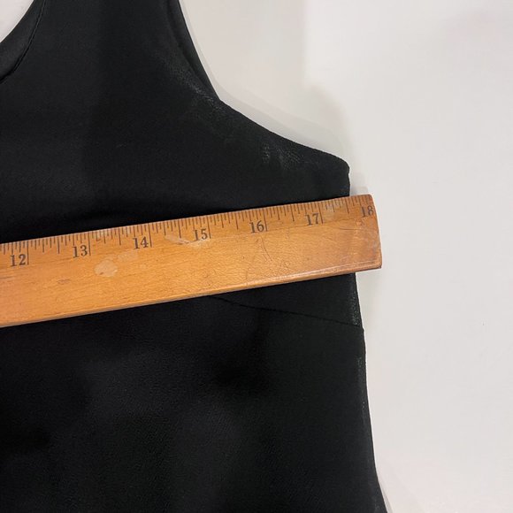 Virgo Petite Black Sleeveless Dress Size 6 - Picture 5 of 9